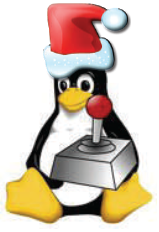 Santa Gamer Penguin