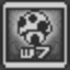 White Mushroom 7 Icon