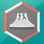 Volcano Surfer Icon