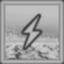 White Land I Lightning Lap Icon