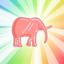 The Pink Elephant Icon