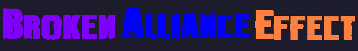 Broken Alliance Effect (2005) banner