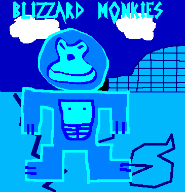 Blizzard Monkies Logo