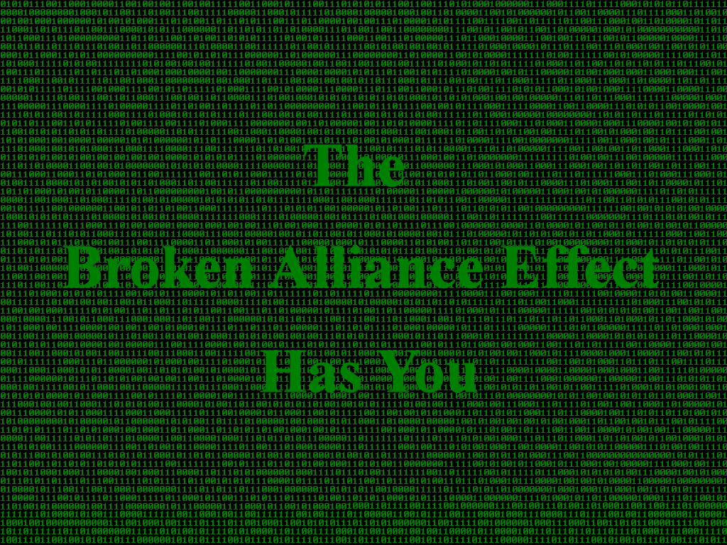 Broken Alliance Matrix Wallpaper