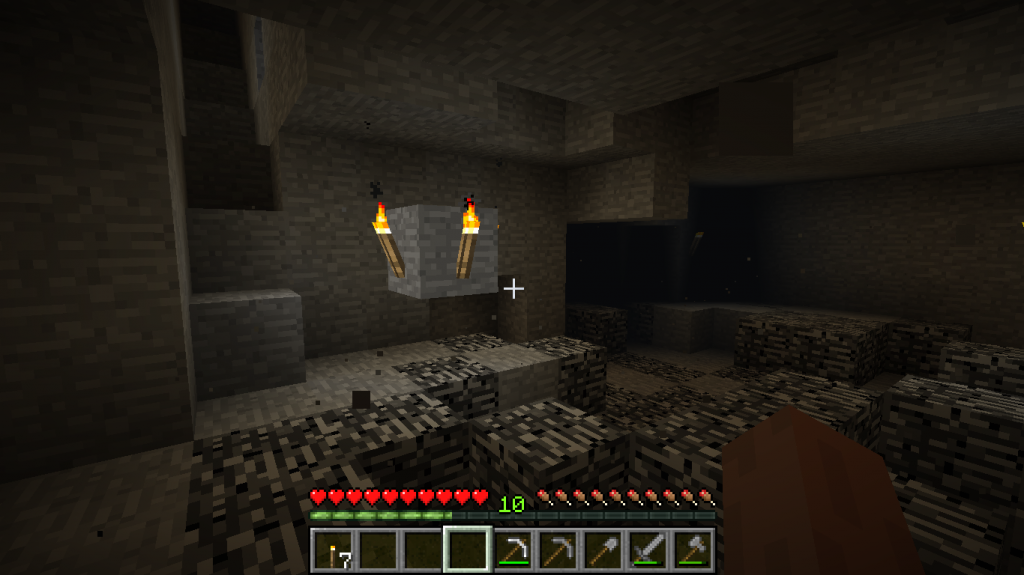 Minecraft Bottom of Mine