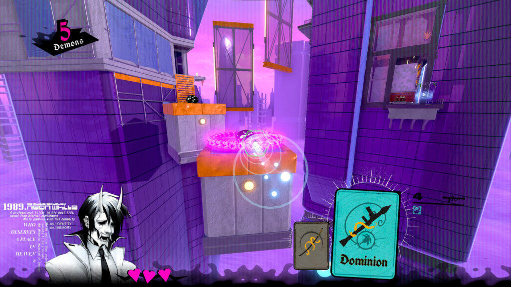 Neon White promotional screenshot