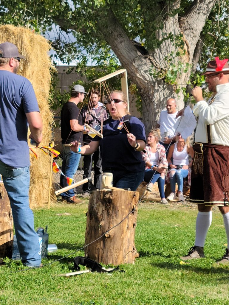 The game Beer Puppeteer being played